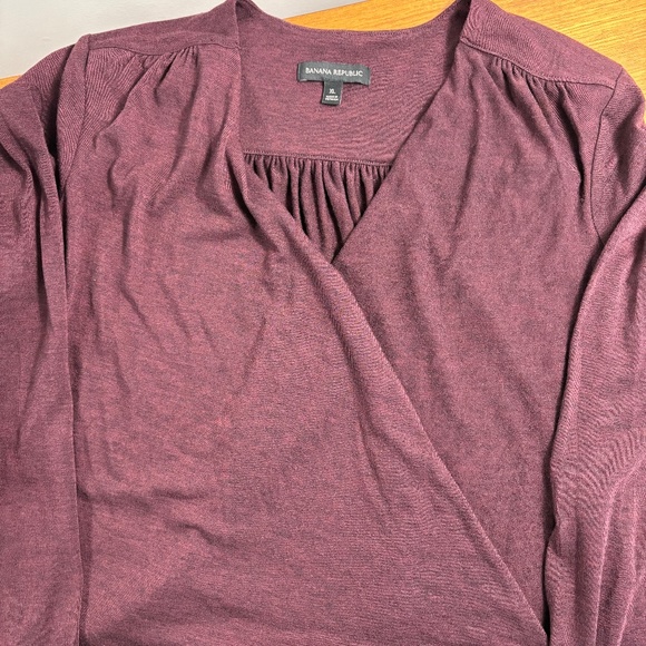 New Banana Republic Long-Sleeve Light Sweater - Picture 3 of 5